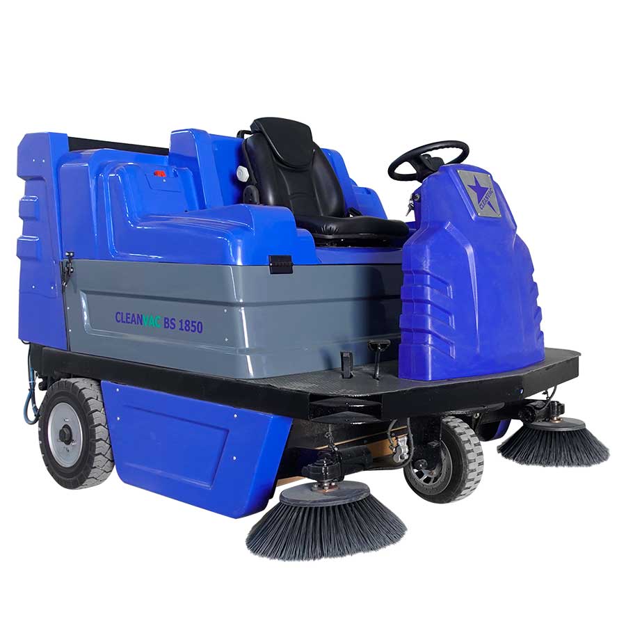 Cleanvac BS 1850 barredora industrial de gran superficie - vista principal