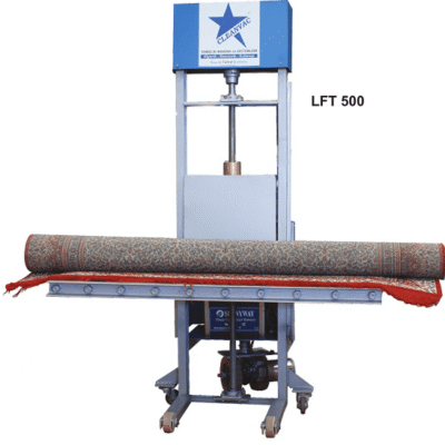 Cleanvac LFT500 elevador eléctrico a batería para transportar alfombras hasta 500 kg