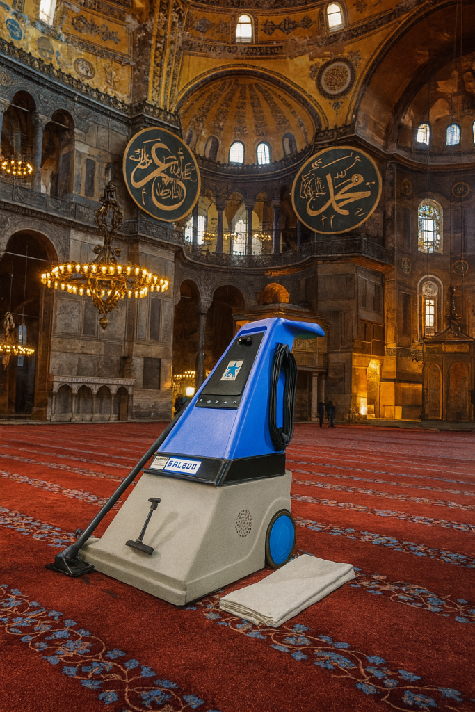 Cleanvac RL600 aspirador profesional con cepillo rotativo de 600 mm - vista principal