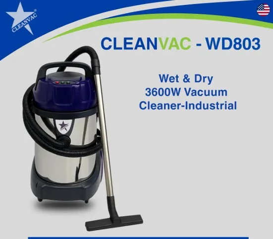 Cleanvac WD803 aspirador industrial húmedo y seco 3600 W 80 L - vista principal