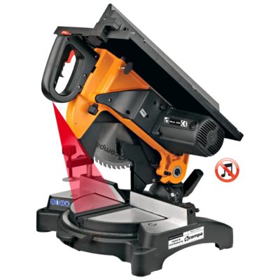 Ingletadora COMPA ORANGE 250 MULTICUT-PLUS para madera aluminio y perfiles de hierro