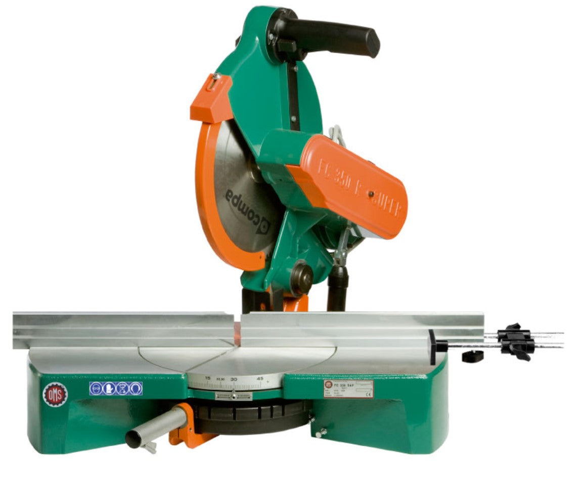 Tronzadora profesional COMPA OMS FC 350 RAP para madera y aluminio