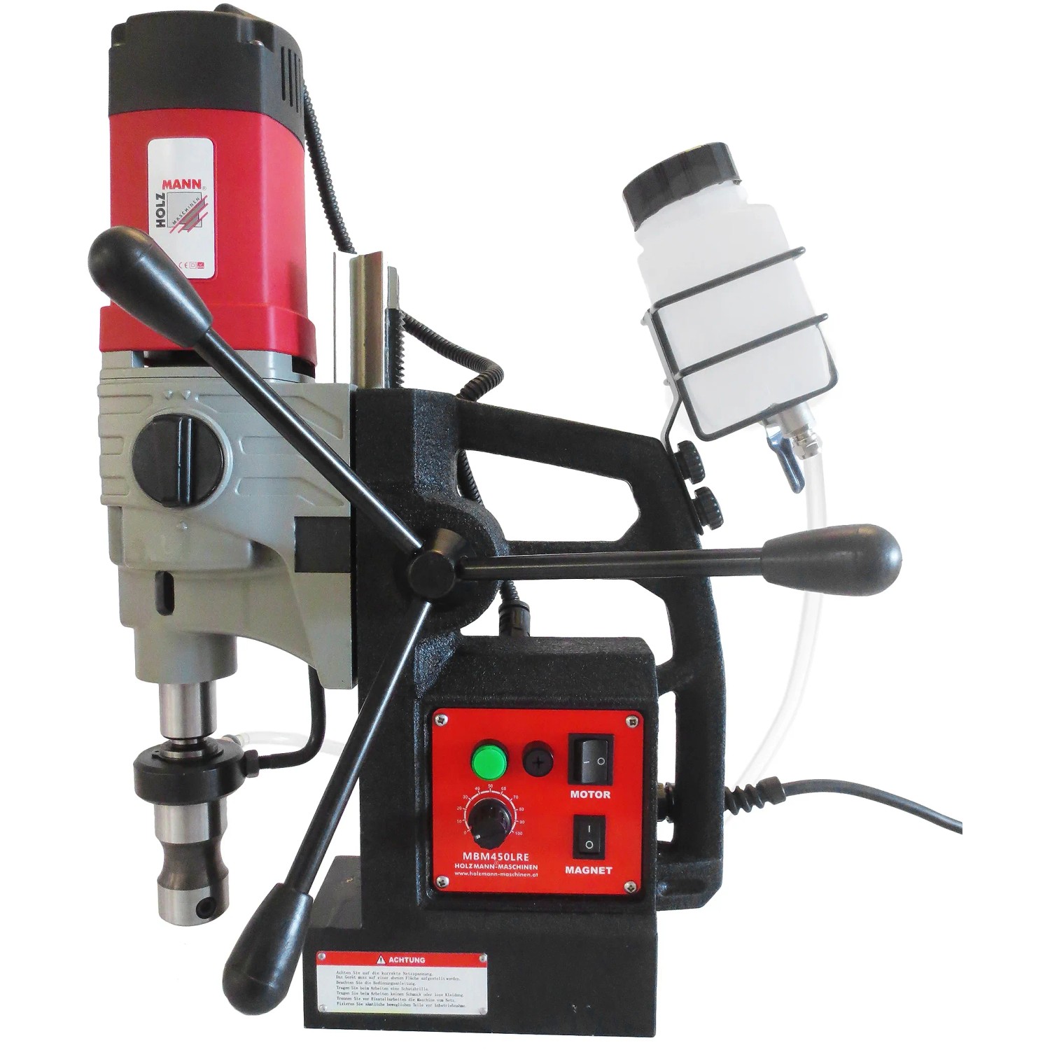 HOLZMANN MBM450LRE 230V - vista frontal Taladro magnético HOLZMANN MBM450LRE 230V - vista frontal