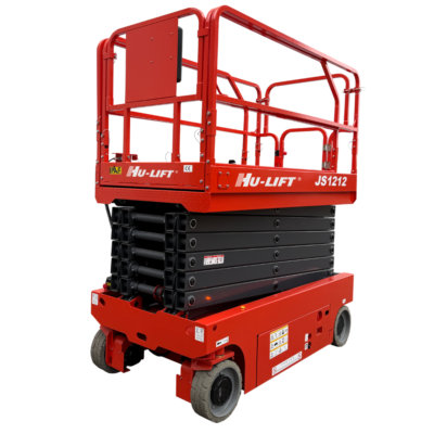 Plataforma elevadora eléctrica HU-LIFT JS12 de 320 a 550 kg y hasta 11,9 m