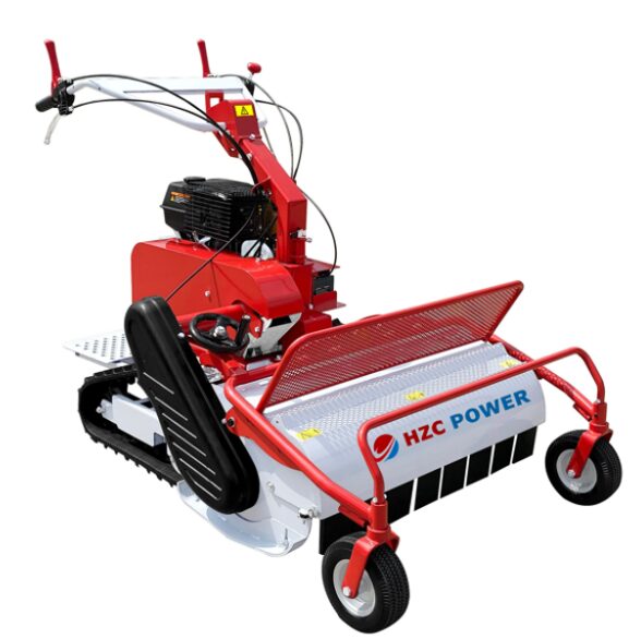 HZC Power RSM87 segadora de martillos de orugas 86 cm gasolina 15 HP