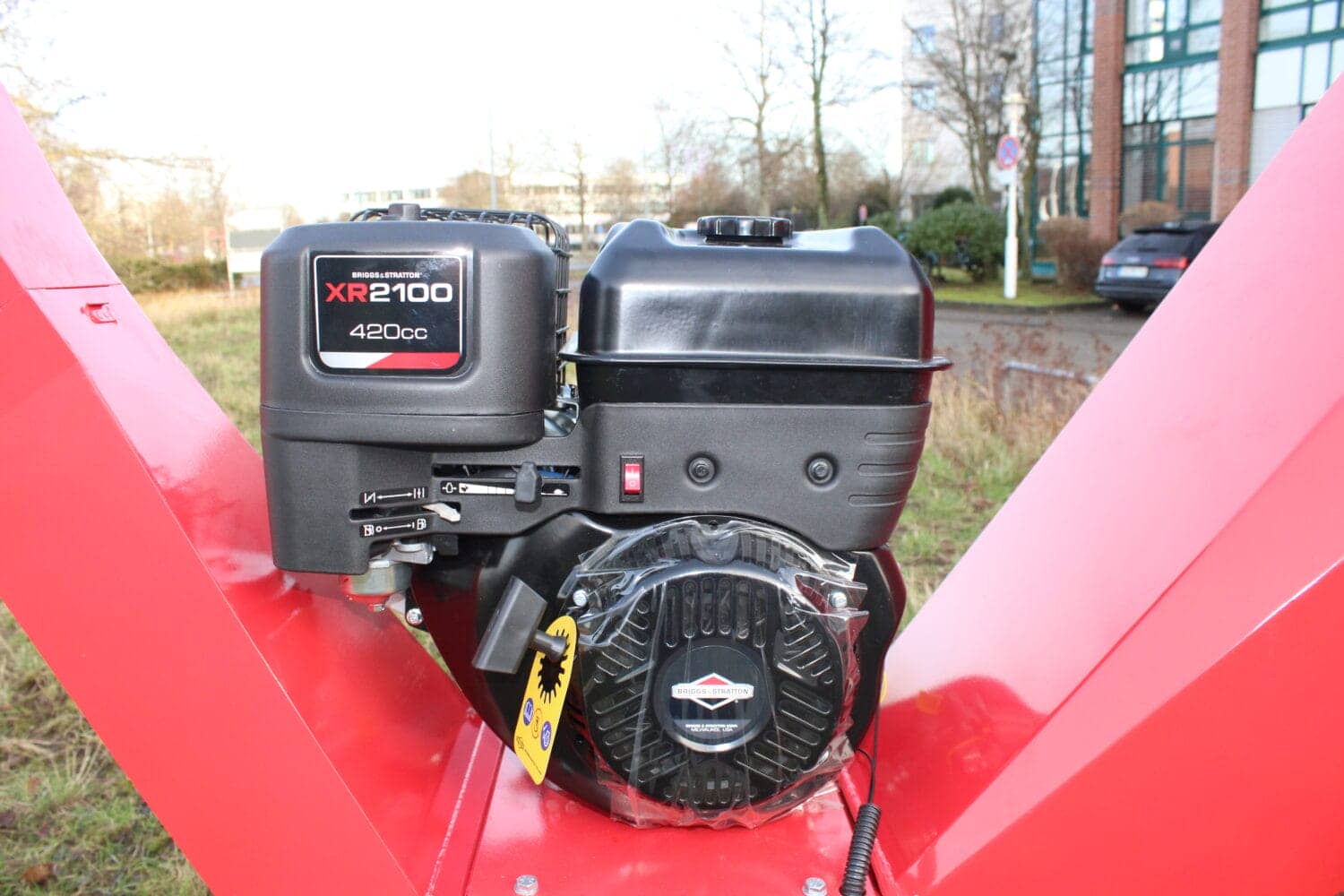 HZC Power SR174 - detalle del motor Biotrituradora HZC Power SR174 - detalle del motor gasolina