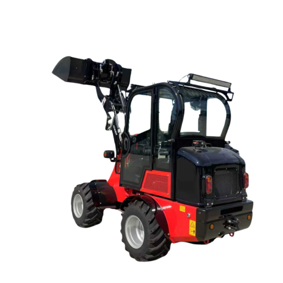 HZC Power WL1200 - vista trasera Cargadora HZC Power WL1200 - vista trasera