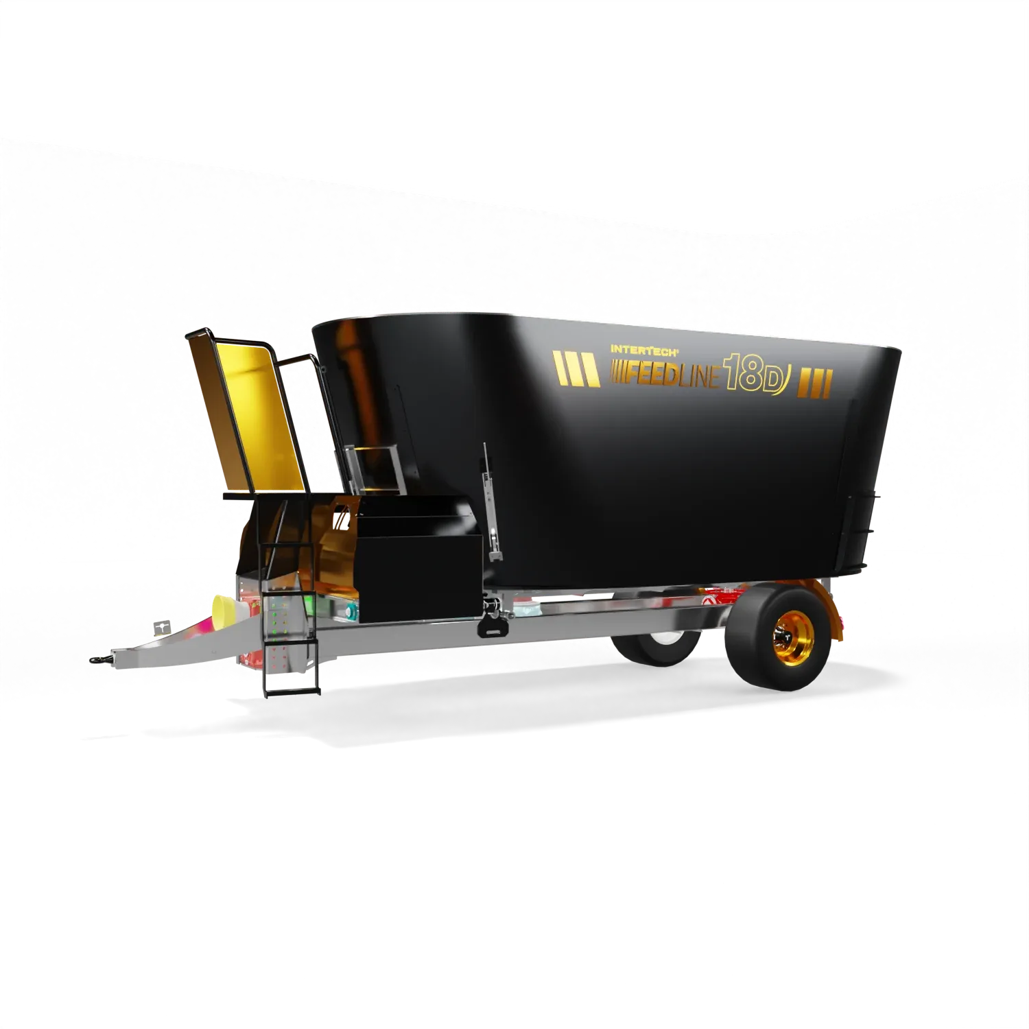 Carro mezclador TMR INTERTECH FEED Line serie D de dos sinfines