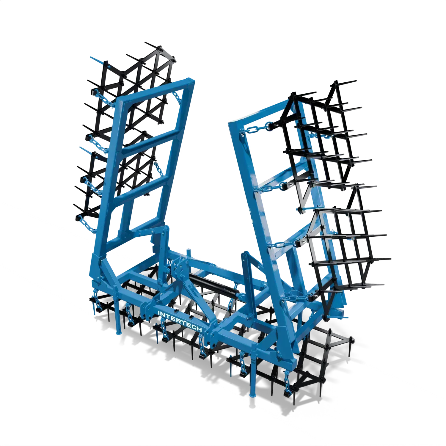 Grada de púas pesada INTERTECH gama BZ para tractor