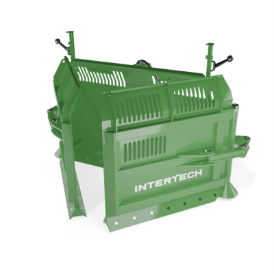 Empujador hidráulico de ensilado tipo V INTERTECH GS06 GS08