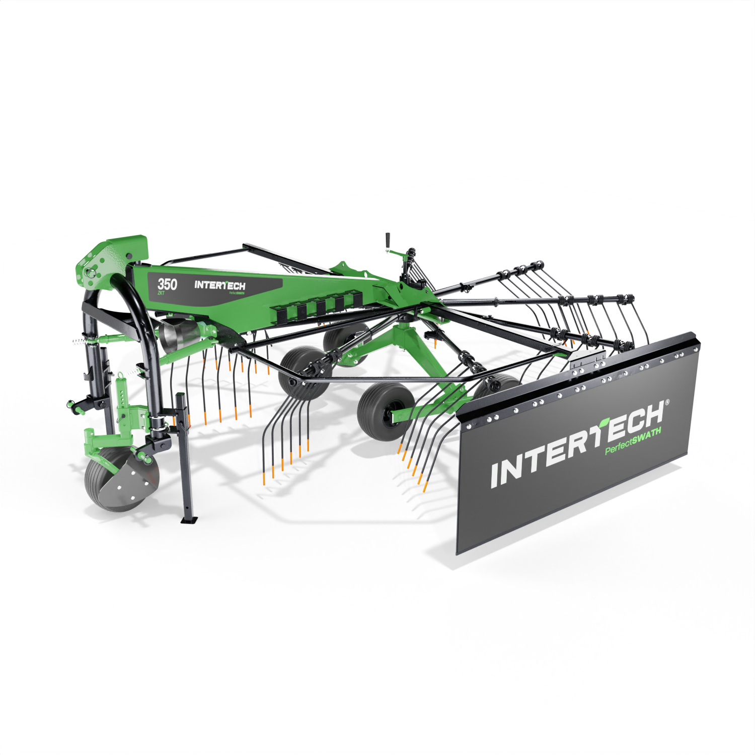 Hilerador rotativo de un rotor INTERTECH ZKT-350 GZJ01 de 3,5 m