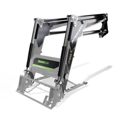 Cargador frontal INTERTECH IT 1800/M GREEN POWER para tractor, 1.800 kg y 3.530 mm de elevación