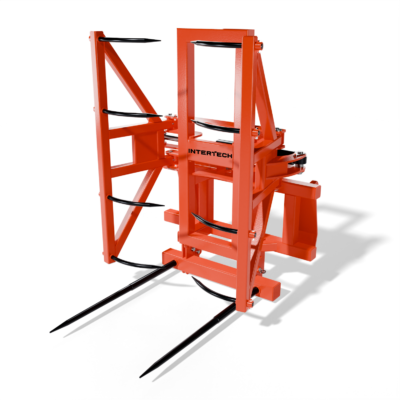 Pinza de dientes HD INTERTECH SC06 para dos pacas y 1800 kg