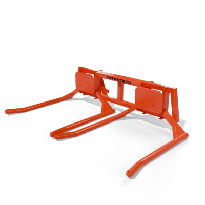 Elevador mecánico doble de pacas INTERTECH SPB04 de 2100 mm y 1400 kg