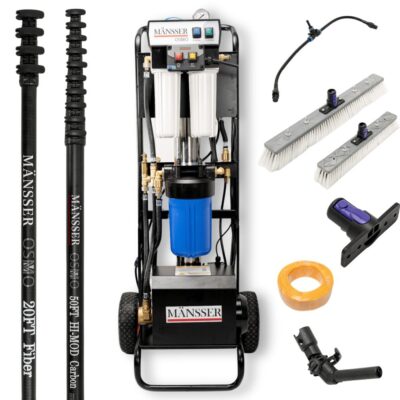 Kit profesional MANSSER OSMO Set 4 con unidad OSMO, pértigas y accesorios