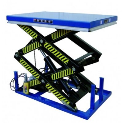 Mesa elevadora eléctrica Novodinámica 10178-T de 2.000 kg y elevación 1.965 mm