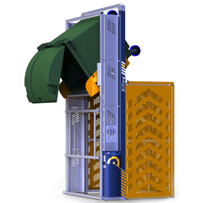 Elevador de contenedores SIMPRO MegaDumper 600 kg