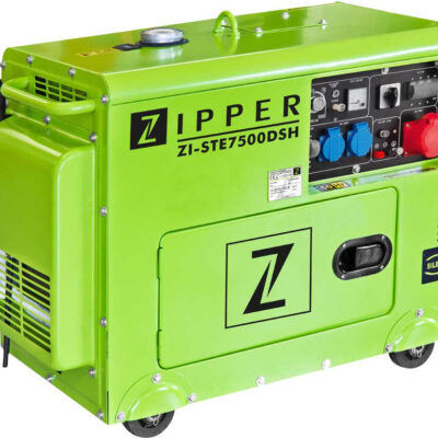 Generador diésel insonorizado ZIPPER ZI-STE7500DSH 230/400 V