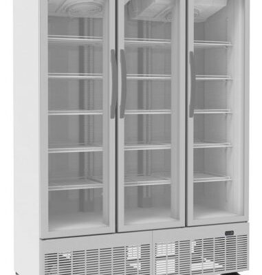 Armario expositor refrigerado La Bari USS-1500-D3K 3 puertas de cristal