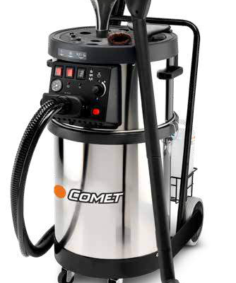 Generador de vapor con aspiración Comet DSG CAR-3 EXV en acero inoxidable