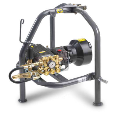 Hidrolimpiadora Comet PTO Premium 21/200 RW con bomba y bastidor para tractor