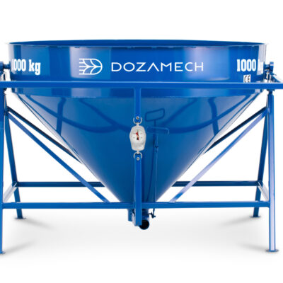 Dosificador DOZAMECH de 1.000 kg para pienso, cereal y materiales a granel