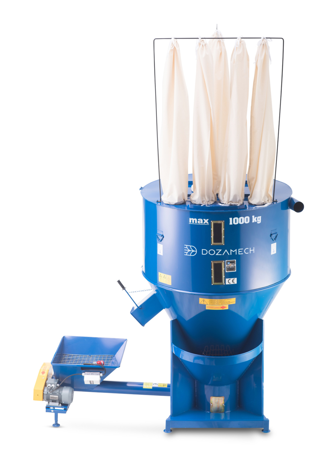Mezclador vertical DOZAMECH H-033 con sinfín de alimentación Mezclador vertical DOZAMECH H-033 con sinfín de alimentación