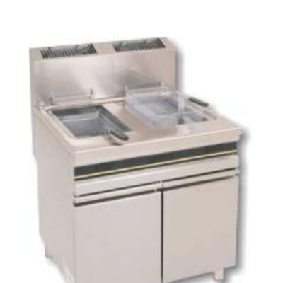 Freidora a gas doble MAGNUS FG-20+20-M 20+20 L