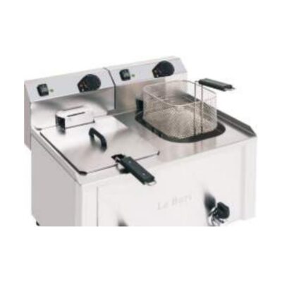 Freidora eléctrica doble monofásica La Bari FKG-100-LB 10+10 L