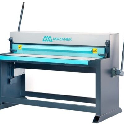 Cizalla guillotina manual MAZANEK GR 1250/1,5 para chapa hasta 1,5 mm