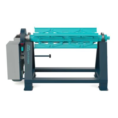 Desbobinador mecánico motorizado MAZANEK RM 1500/5t para bobinas de chapa de hasta 5 toneladas