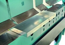 MAZANEK ZGRs 1000 - zona de plegado Detalle de la zona de plegado segmentada MAZANEK ZGRs 1000 L/1,0