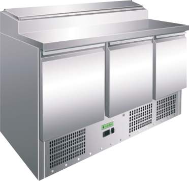 Mesa refrigerada para ensalada La Bari PS-200 PS-300
