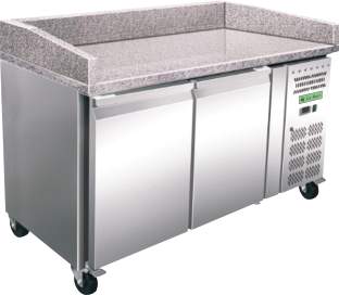 Mesa refrigerada para pizzería La Bari PZ-2600-TN-LB