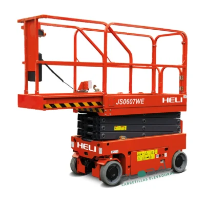Plataforma elevadora de tijera HELI JS07 | Altura 7,8 m