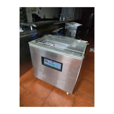 Lote envasado usado termoselladora vacío mesa inox