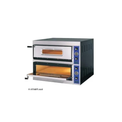 Horno pizza eléctrico E-START-66L | 12 pizzas de 33 cm