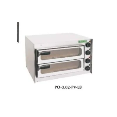 Horno mini pizza profesional La Bari PO-3.02-PV-LB | 2 pizzas
