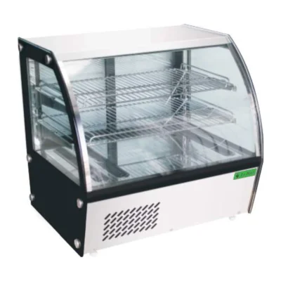 Vitrina expositora refrigerada curva La Bari SG-HTR-125 | 115 L