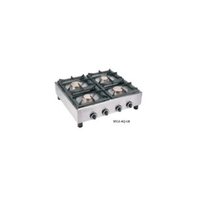 Cocina a gas sobremostrador La Bari SFGI-4Q-LB | 4 quemadores