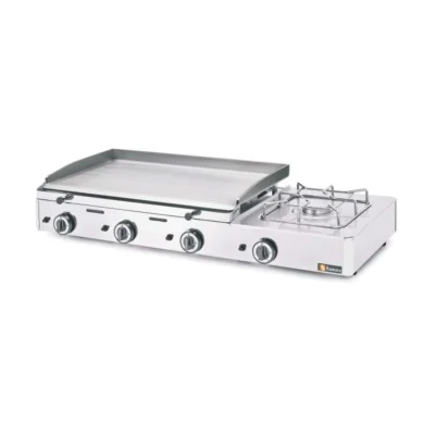 Plancha a gas profesional Fiamma GGP-6.8F con hornillo | 11,45 kW