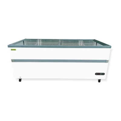 Expositor de congelados La Bari SH-SD800 | 870 L, glass-top
