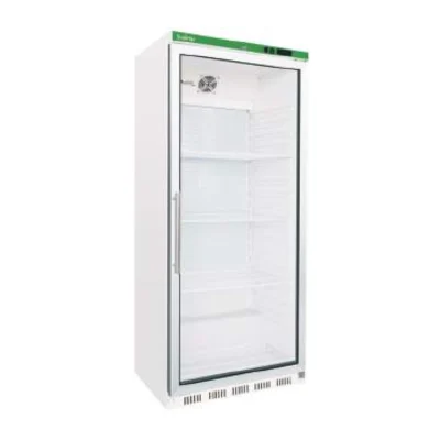 Armario expositor refrigerado Sudimp SAGB-600-R-PV | 600 L blanco